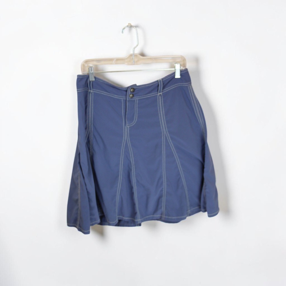 Athleta Women's‎ Blue Contrast Stitch Active Skort Size M